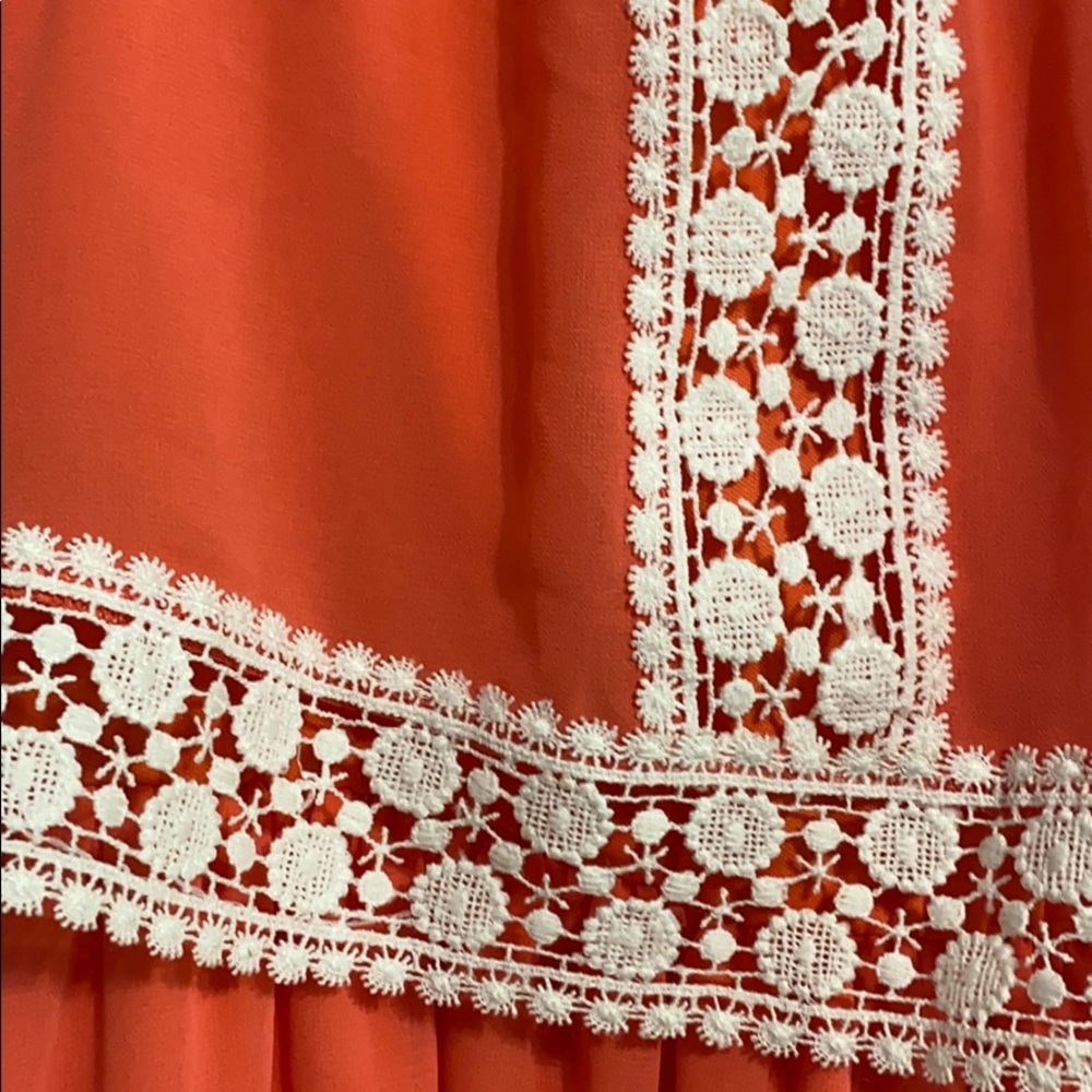 CORAL GIRLS DRESS - Picture 2 of 2